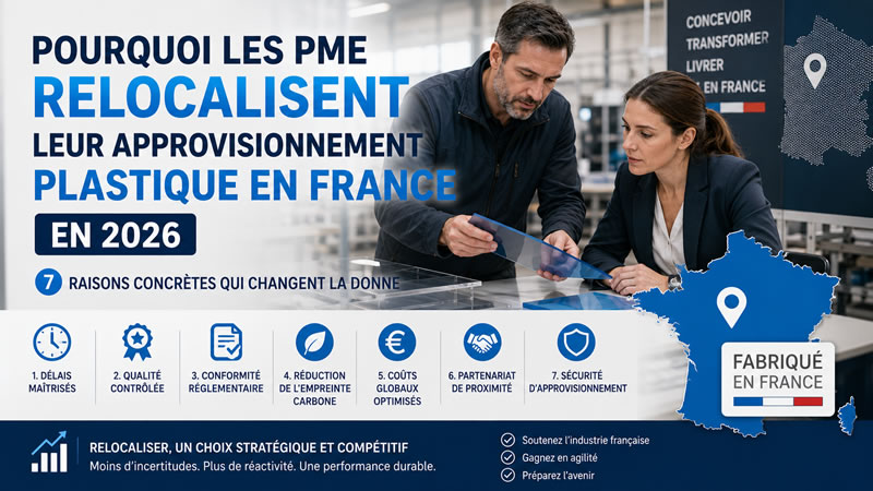 Pourquoi les PME relocalisent leur approvisionnement plastique en France en 2026 6 Pourquoi les PME relocalisent leur approvisionnement plastique en France en 2026