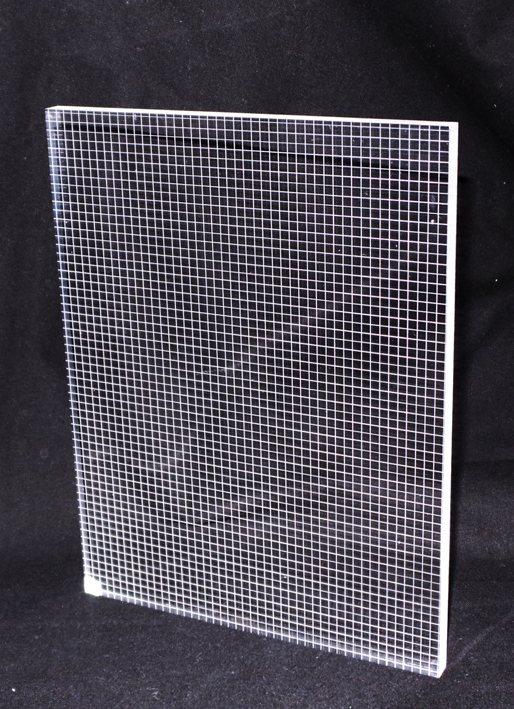 Panneau Plexiglas® gravé pour encadrement lumineux LED